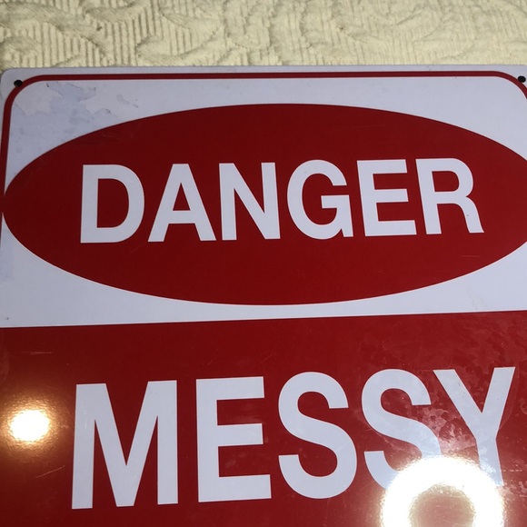 Red Danger Sign - Picture 3 of 7